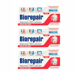 Biorepair Pasta Do Zębów Sensitive Repair 3x 75ml