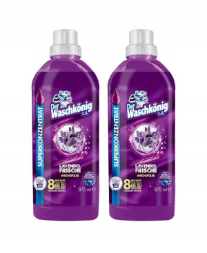 Der Waschkonig Płyn Do Płukania 2x0,875l Lavendel