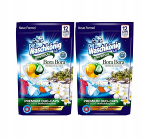 Der Waschkonig Kapsułki Do Prania Uniwersalne 2x12