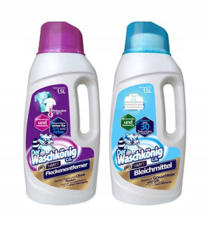 Der Waschkonig Odplamiacz i Wybielacz 2x1500 ml