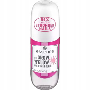Essence The Grow'N'Glow Lakier Nabłyszczający 8 ml