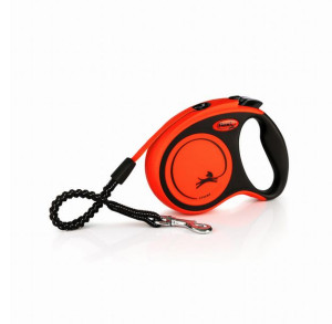 Flexi smycz automatyczna dla psa Xtreme pomarańczowa XS 3m taśma
