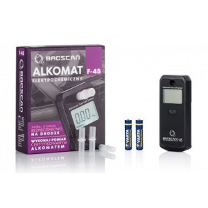Alkomat Elektrochemiczny Bacscan F-45 + Kalibracja