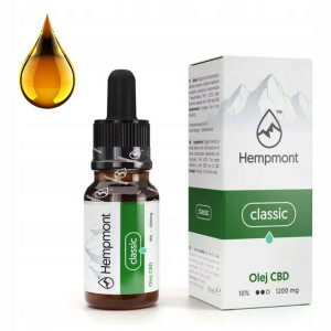 Olejek konopny CBD 10 % Hempmont 12 ml 1200mg