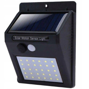 Lampa Solarna 30 Led Smd Czujnik Ruchu Zmierzchu Z