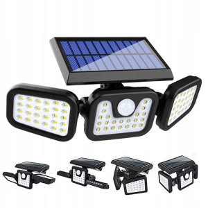Lampa Solarna Uliczna Led Czujnik Ruchu Zmierzchu