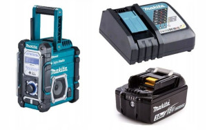 Radio Budowlane MAKITA DMR112 +Ładowarka I Aku 3Ah