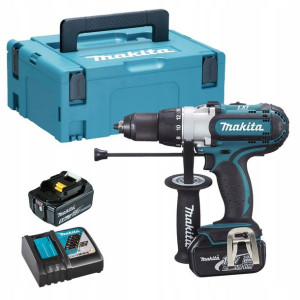 Makita DHP451RTJ Wiertarko-wkrętarka 2x5,0Ah 18V