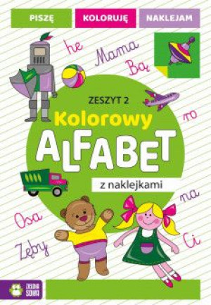 Zielona Sowa Ksiazka Kolorowy Alfabet 7228