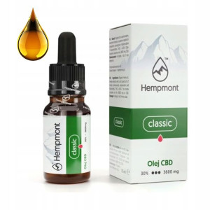 Olejek konopny CBD 30 % Hempmont Classic 12 ml