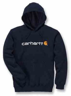 Bluza Carhartt Signature Logo Midweight Navy S