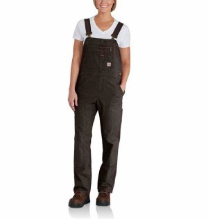 Ogrodniczki Carhartt Crawford Double Front Brown