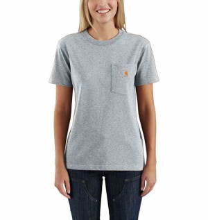 Koszulka Carhartt WK87 Workwear Pocket S/S Grey XS