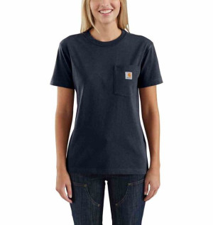 Koszulka Carhartt WK87 Workwear Pocket S/S Navy M