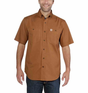 Koszula Carhartt Rugged Flex Rigby SS Brown S