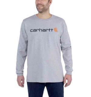 Koszulka Carhartt EMEA Signature L/S Grey L