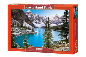 CASTORLAND Puzzle 1000el. Jewel of the Rockies, Canada - Kanadyjskie Jezior