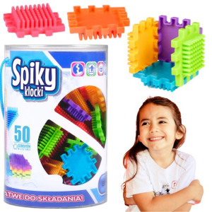 Klocki Spiky 50 El.