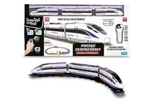 Kolejka Elektryczna Expres Ciuchcia Tor + Pilot