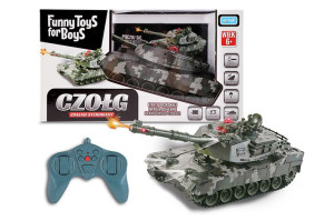 Mega Czołg Zdalnie Sterowany Rc Led Dźwięk 360*