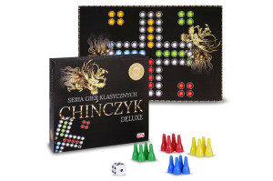 Gra Planszowa Chińczyk Klasyczny Rodzinna Deluxe