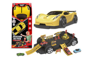 Zestaw Auto Walizka Mechanik Zjeżdzalnia 10 Autek
