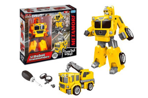 Zestaw Auto Wywrotka Robot Dźwig Do Skręcania