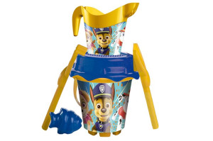 Wiaderko Do Piasku Łopatka Z Konewką Psi Patrol