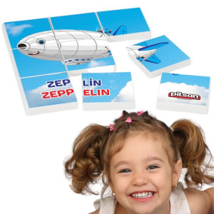 Układanka Obrazkowa Puzzle Wzór Dla Dzieci 9 Elem
