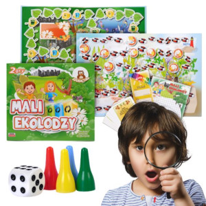 Gra Edukacyjna  2W1 Mali Ekolodzy Podwodne Przygod