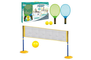 Zestaw Sportowy Z Siatką 2 W 1 Tenis / Siatkówka
