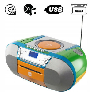 Boombox Radio Cyfrowe Dab+ Fm Mp3 Cd Usb Aux