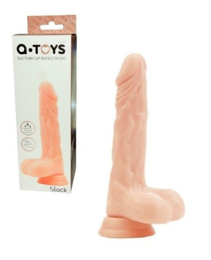 SLOCK A-Toys - PENIS DILDO - Członek z cyberskóry na przyssawkę