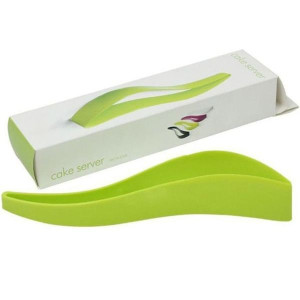 NÓŻ ŁOPATKA DO CIASTA DESIGNERSKI Limonkowy