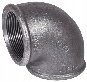 Kolano Równoprzelotowe W/w 1'' Dn25 Stal Czarna