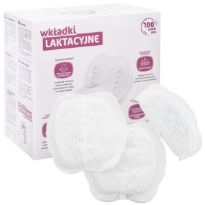 Bocioland Super Chłonne Wkładki Laktacyjne 100szt