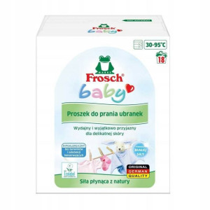Proszek do Prania Ubran Dziecięcych 1,215kg Frosch