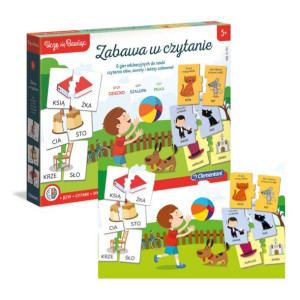 Clementoni Zabawa w Czytanie Nauka Słów Liter