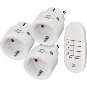 Inteligentny kontakt Brennenstuhl Comfort-Line Mini 3 Sztuk