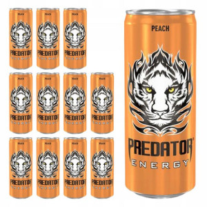 Napój Predator Peach 250ml x 12 szt