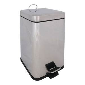 Kosz na śmieci Confortime Z pedałem Metal (6 lts)