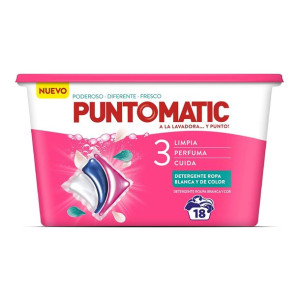 Detergenty Puntomatic Tricaps (18 uds)