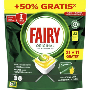 Tabletki do Zmywarki Lemon Fairy 21372 32 Sztuk