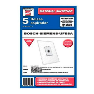 Uniwersalne Worki do Odkurzacza Tecnhogar 915639 (5 uds)