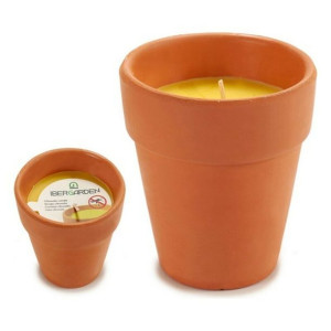Świeca Citronella Żółty (8 x 8 x 8 cm)