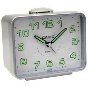 Zegarek z Budzikiem Casio TQ-218-8 Srebrzysty