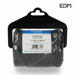 Szpula nici EDM Czarny Rafia