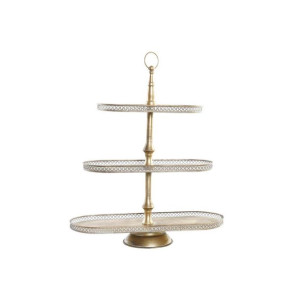 Dekoracja na Stół DKD Home Decor 43 x 17 x 53 cm Złoty Metal