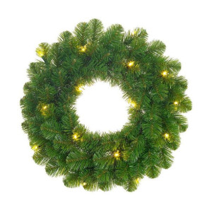 Bożonarodzeniowa korona House of Seasons Kolor Zielony Sosna (Ø 45 cm)