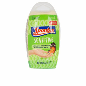 Rękawiczki Spontex Latex Sensitive Rozmiar L
